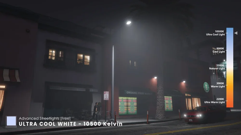 Ultra White Lights [10500 K]